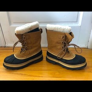 Sorel W size 10 (US) winter boots, tan